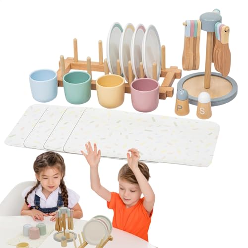 Small Kitchen Playset, Wooden Play Kitchen Set, Play Kitchen Dishes Set, Kitchen Plates and Bowls Set, Kids Learning Kitchen Toys, Preschool Kitchen Playset, Play Kitchen Set for Girls, Play Kitchen Small Kitchen Playset, Wooden Play Kitchen Set, Play Kitchen Dishes Set, Kitchen Plates and Bowls Set, Kids Learning Kitchen Toys, Preschool Kitchen Playset, Play Kitchen Set for Girls, Play Kitchen von Generisch