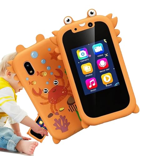 Smartphone Kinderspielzeug, Kinderhandyspielzeug Mit Kamera | Lernendes Handyspielzeug Kleinkinder Mit Doppelkamera - Musik-Player, Geschichtenerzähl-Telefonspielzeug, Lern- Und Bildungstelefo Smartphone Kinderspielzeug, Kinderhandyspielzeug Mit Kamera | Lernendes Handyspielzeug Kleinkinder Mit Doppelkamera - Musik-Player, Geschichtenerzähl-Telefonspielzeug, Lern- Und Bildungstelefo von Generisch