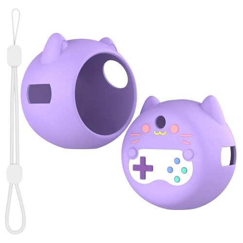 Snowchecking Silikonhülle für Tamagotchi Paradise elektronisches Haustier mit Fallschutz und Tragegurt, geeignet für Punirunes Silikon-Schutzhülle für Haustiermaschine, Katze, Schutzhülle von Generisch
