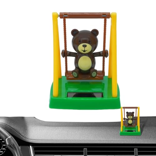 Solar-Armaturenbrett-Puppe – niedlicher Schaukelbär, Schreibtisch- und Armaturenbrett-Dekoration, Kinderspielzeug, solarbetriebener Schaukelbär für Auto-Büro-Schreibtisch Solar-Armaturenbrett-Puppe – niedlicher Schaukelbär, Schreibtisch- und Armaturenbrett-Dekoration, Kinderspielzeug, solarbetriebener Schaukelbär für Auto-Büro-Schreibtisch von Generisch