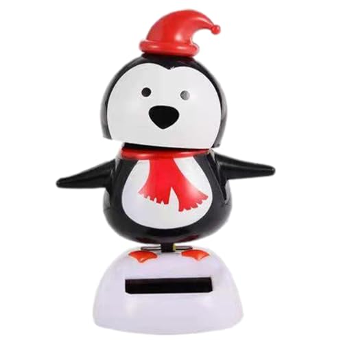 Solarbetriebenes Schaukelspielzeug, Weihnachts-Solar-Tanzfiguren, Auto-Armaturenbrett,Tanzende Rentiere, Dekoration, Weihnachtsserie Puppen Schwingender Pinguin- Für Auto, Tanzende Rentierd Solarbetriebenes Schaukelspielzeug, Weihnachts-Solar-Tanzfiguren, Auto-Armaturenbrett,Tanzende Rentiere, Dekoration, Weihnachtsserie Puppen Schwingender Pinguin- Für Auto, Tanzende Rentierd von Generisch