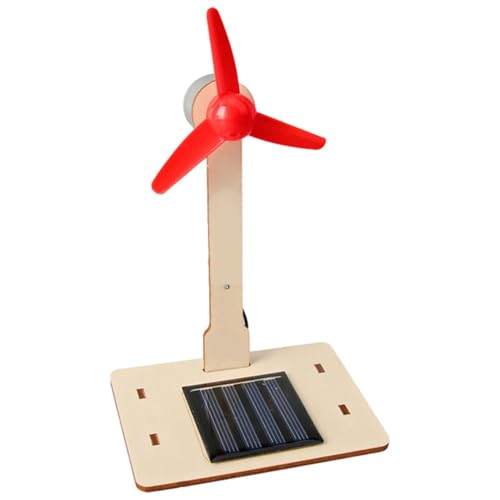 Solarenergie Windmühle Spielzeug | 5,91 Zoll Desktop Windturbinenmodell | Holzplastik Metall Electronic Turbine Model Toy | Schnelles drehendes DIY -Bildungsgeschenk für Dekorative Home Office Solarenergie Windmühle Spielzeug | 5,91 Zoll Desktop Windturbinenmodell | Holzplastik Metall Electronic Turbine Model Toy | Schnelles drehendes DIY -Bildungsgeschenk für Dekorative Home Office von Generisch