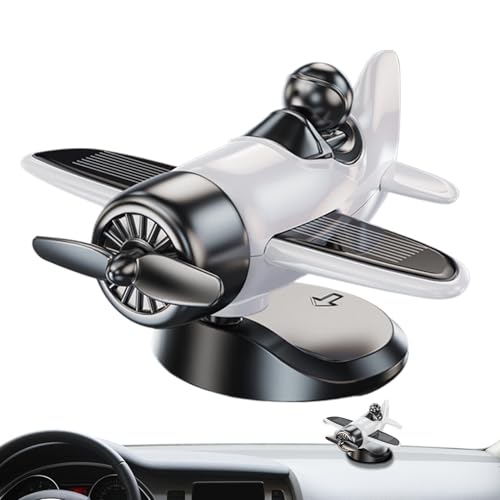 Solarflugzeug – Armaturenbrett-Ornament | Solarbetriebenes Flugzeugmodell | Auto-Innendekoration für Autos, Büroschreibtisch, Heimreisen, Geburtstag, für Männer, Frauen, Erwachsene Solarflugzeug – Armaturenbrett-Ornament | Solarbetriebenes Flugzeugmodell | Auto-Innendekoration für Autos, Büroschreibtisch, Heimreisen, Geburtstag, für Männer, Frauen, Erwachsene von Generisch