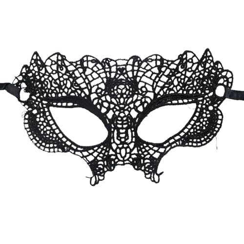 Sonderangebote,Maske Maskenball Frau,Venezianische Maske Damen Carnival Herren Maskenball Masken Kostüm Venezianisch Female Mask Carneval Gesicht Verkleidung Anonymous,Dunkelgrün,One Size von Generisch