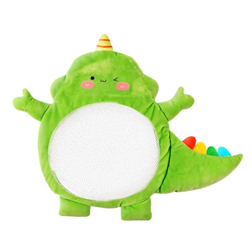 Soothing Plush Toy, Cartoon Animal Baby Doll, 16.54x14.57 Inches, Soft Play Activity Mat, Snuggle Stuffed Comforter, Gentle Sleep Companion for Kids, Girls, Boys, Green and Yellow Soothing Plush Toy, Cartoon Animal Baby Doll, 16.54x14.57 Inches, Soft Play Activity Mat, Snuggle Stuffed Comforter, Gentle Sleep Companion for Kids, Girls, Boys, Green and Yellow von Generisch