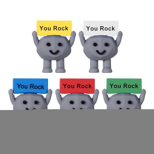 Sorgensteine Für Kinder - Mutmacher 5 Stück Kleine - Zappelspielzeug Für Klassenzimmer Schule Büro Geschenkideen Weihnachten Anreize Sorgensteine Für Kinder - Mutmacher 5 Stück Kleine - Zappelspielzeug Für Klassenzimmer Schule Büro Geschenkideen Weihnachten Anreize von Generisch