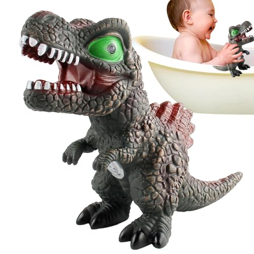 Sound-Dinosaurier-Spielzeug, Soft Gum Vocal Dinosaur | Realistisches quietschendes Gummi-Dinosaurierspielzeug mit Sound | Realistisches und quietschendes Gummispielzeug, sturzsichere Dinosauriermodell von Generisch