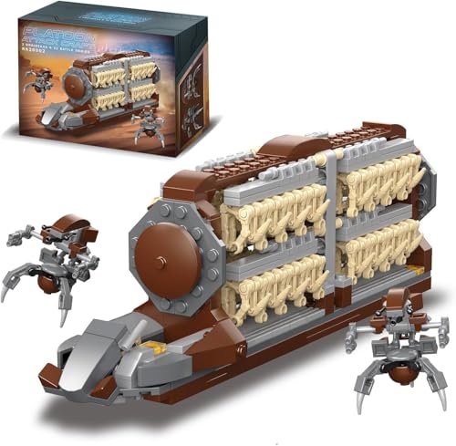 Space War Army Clone Soldier+689 Attack Transport Ship Kit,– Geschenk: Limited Edition gleiche Serie Charaktere - (689 Attack Transport Ship Kit) von Generisch