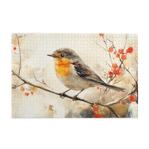 Sparrows On The Branches 1000 Teile Puzzle für Erwachsene Holzpuzzles für Erwachsene Geschenke Wohnkultur Sparrows On The Branches 1000 Teile Puzzle für Erwachsene Holzpuzzles für Erwachsene Geschenke Wohnkultur von Generisch