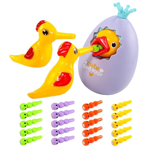 Specht Spielzeug, Kinder magnetisch Fang Spiel für Feinmotorik, Münzbank Aktivität mit interaktivem Design für Mädchen Home Vorschulkindergartenschule Klassenzimmer Ausbildung Reise von Generisch