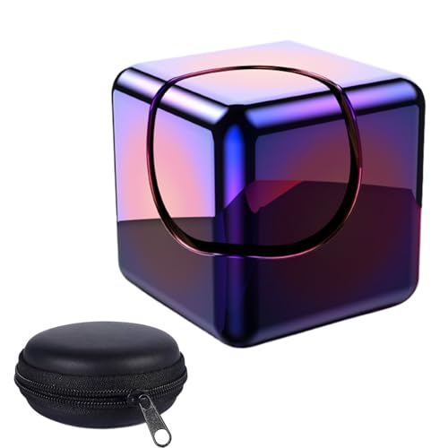 Speed Cubes, Fidget Spin Top Toy, 1.18x1.18 inches Adorable Compact Educational Spinner Gyroscope, Portable Sensory Finger Cube Toy for Children Boys Girls von Generisch