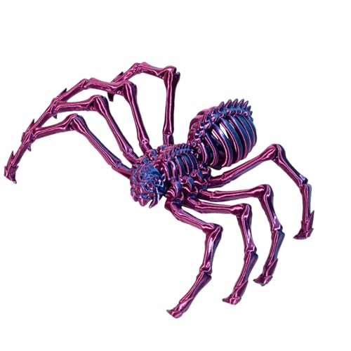 Spider Spielzeug - Gefälschte Spinne | Gefälschte Vogelspinne, Fidget Spielzeug mit beweglichen Gelenken, 3D-gedrucktes Fidget Spielzeug für Erwachsene | Mystery Spider, Gelenkspinne, Spielzeug von Generisch