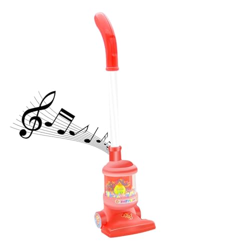 Spiel-Spiele zum Reinigen des Spiels - beleuchtet das Reinigungsgad, schallender Bodenreiniger, elektrischer Staubsammler für Kinder | Development Child Pretend A von Generisch