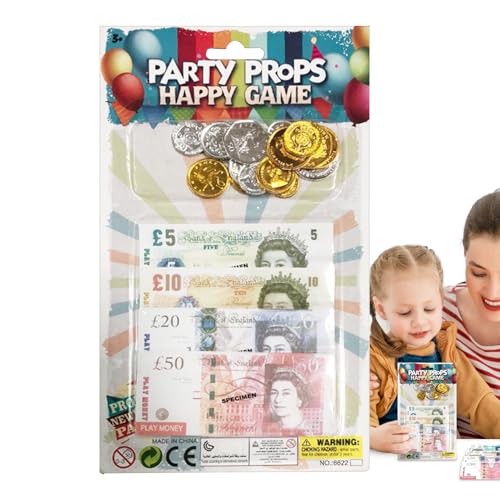 Spielgeld,Kinder Bankspiel - Rollenspiel Für Kinder Geburtstag Film Unterricht Homeschool Spielgeld,Kinder Bankspiel - Rollenspiel Für Kinder Geburtstag Film Unterricht Homeschool von Generisch