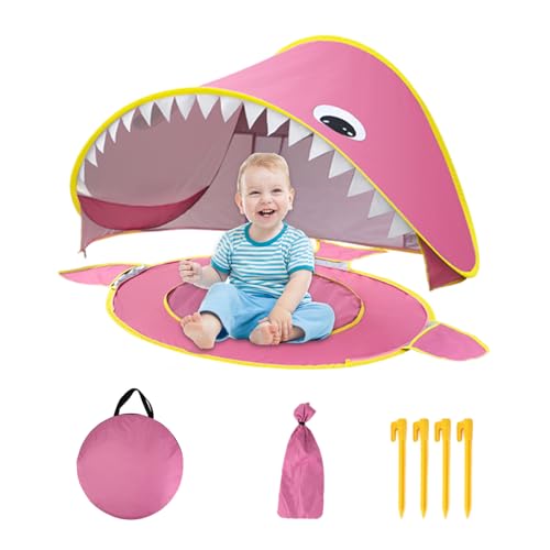 Spielhauszelt, Kinder im Innenzelt | Cartoon Outdoor Play House | Wasserdichtes faltbares Spielhaus, UV-Schutz, eingebauter Pool für Camping-Fischereipicknicks Spielhauszelt, Kinder im Innenzelt | Cartoon Outdoor Play House | Wasserdichtes faltbares Spielhaus, UV-Schutz, eingebauter Pool für Camping-Fischereipicknicks von Generisch