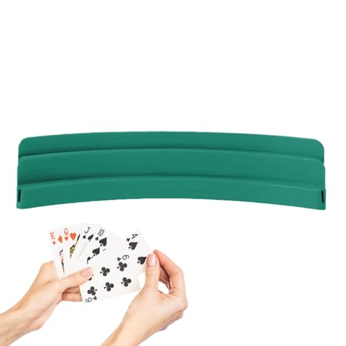 Spielkartenhalter, dreilagige Kinder-Kartenregale für Poker, Aufbewahrungskoffer, professionelles Tischzubehör, Deck-Sammelstücke für Familienspielabende von Generisch