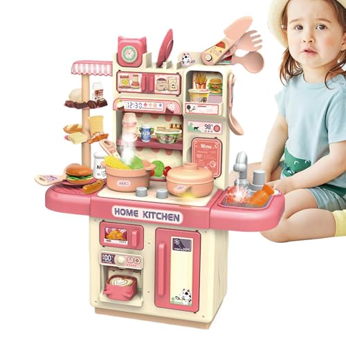 Spielküche, Spielzeugküche, Kochgeschirr Zubehör Für Kinder Zum Rollenspiel, Küchenspielzeug, Realistisches Essens Kochspielzeug, Rollenspiel Kochherd Für Geburtstag, Ostern Spielküche, Spielzeugküche, Kochgeschirr Zubehör Für Kinder Zum Rollenspiel, Küchenspielzeug, Realistisches Essens Kochspielzeug, Rollenspiel Kochherd Für Geburtstag, Ostern von Generisch