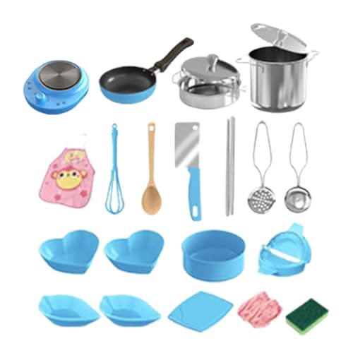 Spielküchen Zubehör,Zubehör Für Rollenspiel-Küche | Interaktives Rollenspiel Kindersicheres Realistisches Für Feinmotorik Mädchen Kleinkinder von Generisch