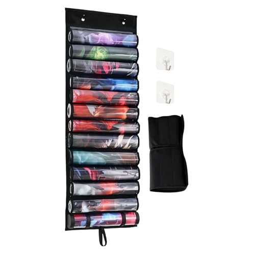 Spielmatten-Organizer, Spielzeug-Zubehör-Halter, Organizer-Tasche mit transparenten Schlitzen, 50,8 x 38,1 cm, transparente Aufbewahrung für Familienfeiern, Geburtstagsfeiern, Spielbereiche, Zuhause Spielmatten-Organizer, Spielzeug-Zubehör-Halter, Organizer-Tasche mit transparenten Schlitzen, 50,8 x 38,1 cm, transparente Aufbewahrung für Familienfeiern, Geburtstagsfeiern, Spielbereiche, Zuhause von Generisch