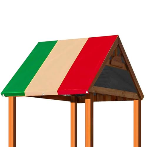 Spielplatz -Baldachin Ersatzabdeckung - Hochleistungs -UV -resistente Sonnenschatten, Außenpackungstop für Playsets, Dschungel -Fitnessstudio, Schaukeln, Folien | Schutzwetterschatten für Kindergarten Spielplatz -Baldachin Ersatzabdeckung - Hochleistungs -UV -resistente Sonnenschatten, Außenpackungstop für Playsets, Dschungel -Fitnessstudio, Schaukeln, Folien | Schutzwetterschatten für Kindergarten von Generisch