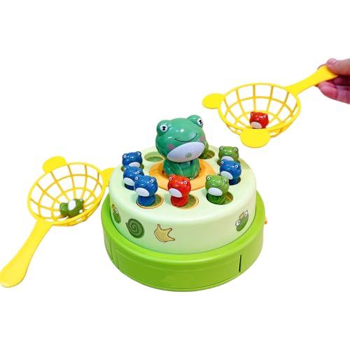 Spielrückprall und gefangen - rotierender | Interaktivität mit Licht, Musik | Lustige, Mädchen, Familien | Perfekt für Spielzeit, Partys, Freizeitaktivitäten von Generisch