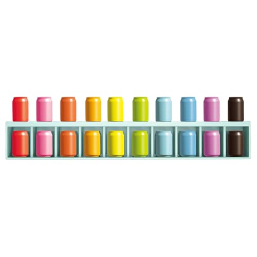 -Spielzeug Für Kinder – ABS Mit 20 Flaschen Und 1 Basis | Pädagogisches Set Zum Sortieren Von Farben | Sensorische Zuordnungsspiele Für Kleinkinder Für Frühförderung Kognitive Fähigkeiten Un -Spielzeug Für Kinder – ABS Mit 20 Flaschen Und 1 Basis | Pädagogisches Set Zum Sortieren Von Farben | Sensorische Zuordnungsspiele Für Kleinkinder Für Frühförderung Kognitive Fähigkeiten Un von Generisch