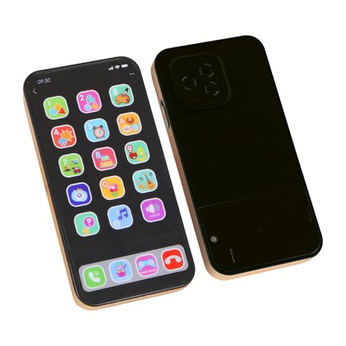 Spielzeug-Handy für Kleinkinder - Interaktives Lernhandy mit Musik & Licht | Für & Mädchen von 1, 2, 3, 4, 5 & 6 Jahren | Pädagogisches Fake-Handy als Geburtstagsgeschenk Spielzeug-Handy für Kleinkinder - Interaktives Lernhandy mit Musik & Licht | Für & Mädchen von 1, 2, 3, 4, 5 & 6 Jahren | Pädagogisches Fake-Handy als Geburtstagsgeschenk von Generisch