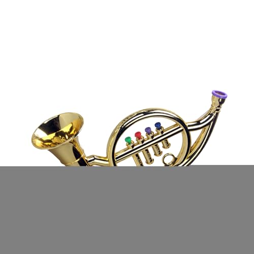 Spielzeug -Trompete, Kinderinstrumente,Kinderinstrumentmodell | Musikalisches Bildungsleichtmarschposaunenposan Spielzeug -Trompete, Kinderinstrumente,Kinderinstrumentmodell | Musikalisches Bildungsleichtmarschposaunenposan von Generisch