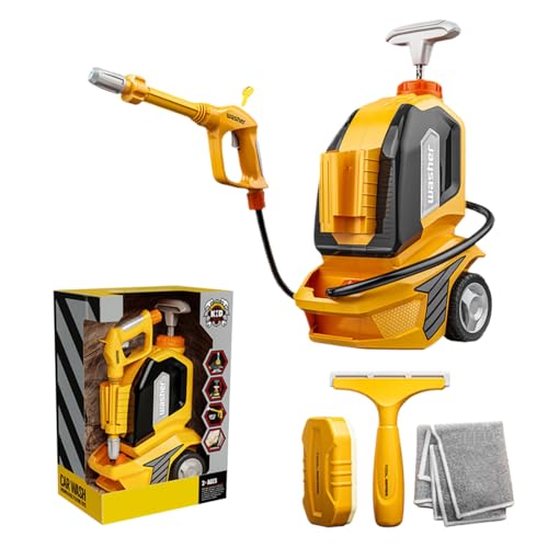 Spielzeug des Kinderwagenwaschens - Kinderrolle -Spiele | Wassersprühgerät, Autoreiniger, Zerstäuber, Spiel der Garage, pädagogischer lustiger Kindergarten von Generisch