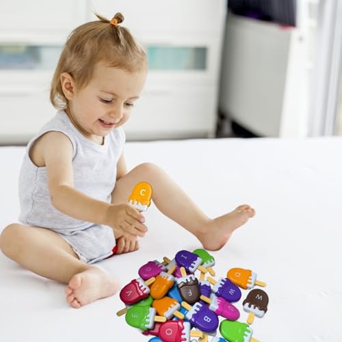 Spielzeug für das Erlernen des Alphabets - Matching Games Letters für Kindergarten, Bildungsumgebung legt kreatives Alphabet, Aktivitäten Sortieren Farben Stress Kinder | Spielzeug für das Erlernen des Alphabets - Matching Games Letters für Kindergarten, Bildungsumgebung legt kreatives Alphabet, Aktivitäten Sortieren Farben Stress Kinder | von Generisch