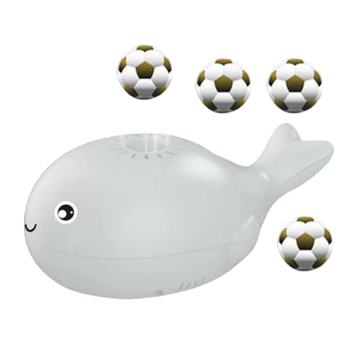Spielzeug mit Kugelventilator, Spielzeug mit fliegendem Fächerball - Spielzeug mit elektrischem Lüfter in Form eines Wals mit Levitationsball - Spielzeug mit schwimmendem Ball von Generisch