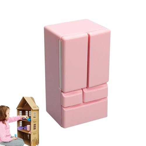 Spielzeugkühlschrank, Puppenhaus Kühlschränke,1:12 Skala kreativer Doppel -Türkühlschrank | Puppenhauszubehör, Spielzeugküchenprodukte Möbel für kleine Heimküche Spielzeugkühlschrank, Puppenhaus Kühlschränke,1:12 Skala kreativer Doppel -Türkühlschrank | Puppenhauszubehör, Spielzeugküchenprodukte Möbel für kleine Heimküche von Generisch