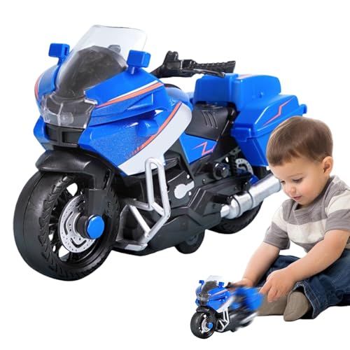 Spielzeugmotorrad, Motorradmodell,Kleines interaktives Spielzeugmotorrad | Spielzeug für Trägheitsfahrzeuge, Motorradmodelle mit Licht und Sound für Wohnzimmer, Schlafzimmer, Kinderzimmer Spielzeugmotorrad, Motorradmodell,Kleines interaktives Spielzeugmotorrad | Spielzeug für Trägheitsfahrzeuge, Motorradmodelle mit Licht und Sound für Wohnzimmer, Schlafzimmer, Kinderzimmer von Generisch