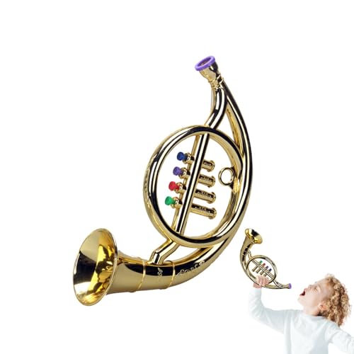 Spielzeugsaxophon -Requisit, Musikinstrumente Spielzeug, multifunktionale Kinder -Musikinstrumente - frühe Musikentwicklungssimulation Bildungsinstrumentmodell für Anfänger & Mädchen von Generisch