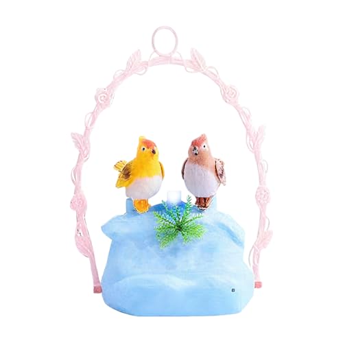 Spielzeugvögel Für Kinder - Vogel Figuren Mit Sprachaktiviertem Sensor - Interaktive Niedliche Elektronische Tierfigur Zur Haustieranreicherung Kleinkinder Und Madchen Als Zimmerdekoration Kindergarte von Generisch