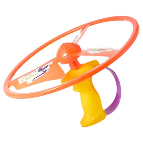 Spin Flying Aerial Disc-Spielzeug,Spin Flying Toy,Fliegendes Luftscheibenspielzeug-Propeller-Pädagogischer Spinner – stundenlanger Spielspaß für und Mädchen für Kinder, Indoor-Outdoor-Spiele von Generisch