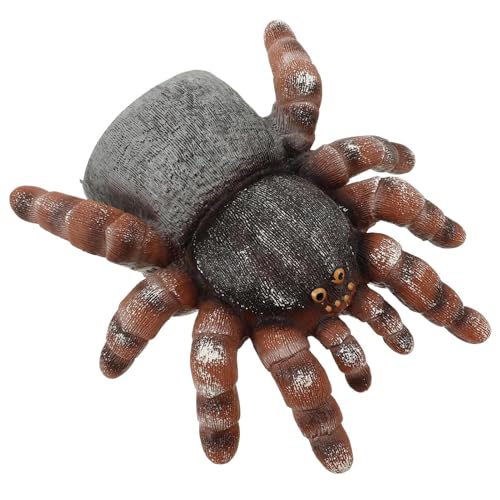 Spinnen Handpuppe,Spinnen Halloween Puppe - Realistische Grusel Halloween Figur für Erwachsene und Kinder in Vorschule Zuhause Kinderbetreuung und Klassenzimmer zum Geschichtenerzählen von Generisch