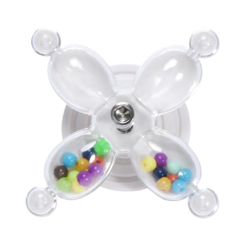 Spinner Spielzeug - Interaktives rotierendes Spielzeug - Interaktives Vogelkäfig Zubehör, Kauwerkzeug für Conures Aras, Graue Nymphensittiche Kakadus Spinner Spielzeug - Interaktives rotierendes Spielzeug - Interaktives Vogelkäfig Zubehör, Kauwerkzeug für Conures Aras, Graue Nymphensittiche Kakadus von Generisch