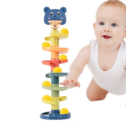 Spiral Tower Toy Ball Drop - Ball Schlitten Spielzeug, Ball Drop -Spielzeug | Ball Drop and Roll Swirling Tower, Musik Baby Bildung Frühes Bildungsspielzeug, Lernen und Entwicklungsball Tower, Bildung Spiral Tower Toy Ball Drop - Ball Schlitten Spielzeug, Ball Drop -Spielzeug | Ball Drop and Roll Swirling Tower, Musik Baby Bildung Frühes Bildungsspielzeug, Lernen und Entwicklungsball Tower, Bildung von Generisch