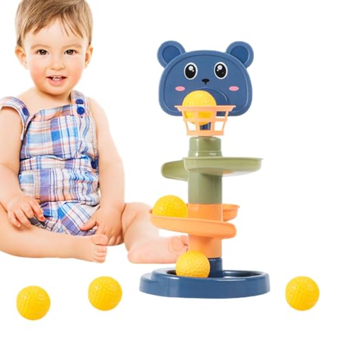 Spiral Tower Toy Ball Drop - Ball Schlitten Spielzeug, Ball Drop -Spielzeug | Ball Drop and Roll Swirling Tower, Musik Baby Bildung Frühes Bildungsspielzeug, Lernen und Entwicklungsball Tower, Bildung von Generisch