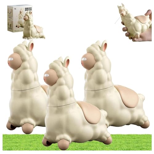 Spitting Lama Water Toy, Alpaca Interactive Water Sprayer, Lama Squirt Gun für alle Altersgruppen, tragbares Poolspielzeug, Jungen Mädchen im Freien, Strand, Garten, Familienspaß (1) von Generisch
