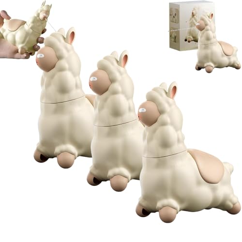Spitting Llama Water Toy, Alpaca Interactive Water Sprayer, Funny Alpaca Interactive Waters Sprayer, Ages and Occasions for Summer Backyard, Beach, Or Bathtub Waters Play (3Pcs) von Generisch