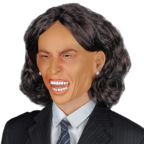 Spoof weibliche Maske für Halloween – Partys, lustige Spoof-Frauen-Headcover | Halloween-Party- -Kopfbedeckung für Cosplay-Events und Theateraufführungen von Generisch