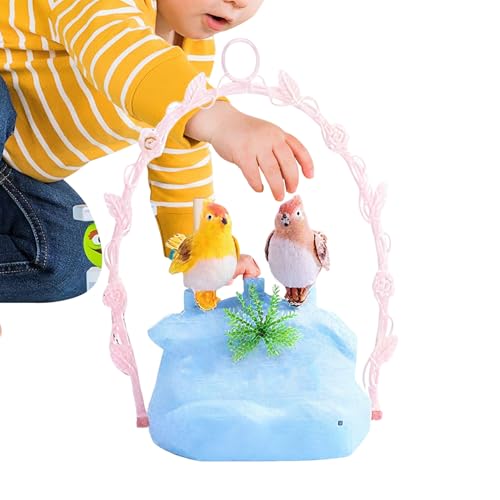 Sprechender Vogel - Sprachaktivierter Sensor Vogelspielzeug Für Kleinkinder - Niedliches Interaktives Elektronisches Haustier Für Sensorisches Spiel Zu Hause Und Draußen von Generisch