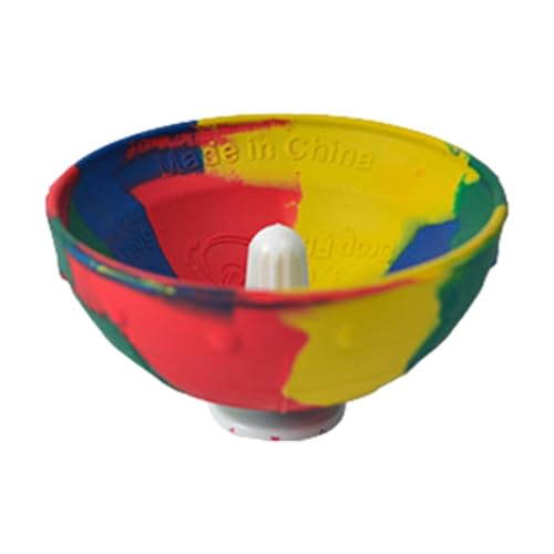 Springen Gummi -Drehschüssel Bouncingtoys | Kreatives Kinderspiel und Bildungssportarten im Freien für Spielplätze, Zuhause, Reisen, Schulen und Gärten von Generisch