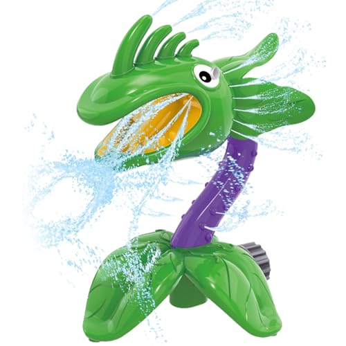 Sprinkler für Kinder, Sprinkler für Kinder im Hinterhof | Rotierende Kühlung Sprinkler Hof - Tragbares Wasserspielzeug für und Mädchen, leichtes Sommerspiel zum Springen und Sprühen von Generisch