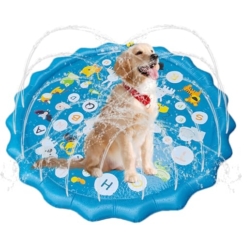 Sprinklerpolster, Hundesprinkler für außen,Watbadpools | Verdicken Sie großes Pad, Haustierzubehör, Outdoor -Spiel für Lawn Beach Garten Sprinklerpolster, Hundesprinkler für außen,Watbadpools | Verdicken Sie großes Pad, Haustierzubehör, Outdoor -Spiel für Lawn Beach Garten von Generisch