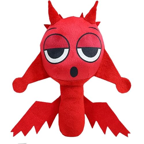 Sprunki Plush, Sprunki Game Plush Toys, Soft Stuffed Animal Pillow Figure Doll Christmas Birthday Gifts, Robust & Umweltfreundlich, Zeichentrickfiguren Sprunki Spielfigur (Stil 9 (1 Stück)) von Generisch