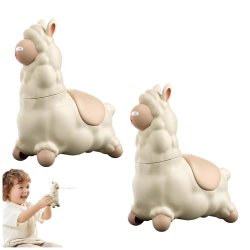 Spuckendes Lama-Wasserspielzeug, Interaktiver Alpaca Wassersprüher für Kinder, Lustige Alpaka-Wassersprinkler Mit Kopfschütteln, Lama-Spritzpistole for Draußen, Strand, Hof (2PCS) von Generisch