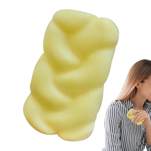 Squeeze Fingertraining Spielzeug,Brot Slow-Rise Anti Stress Spielzeug - Sensorikspiel Spaß Für Kinder Erwachsene Reise Büro Geburtstag Geschenk Für Familie von Generisch